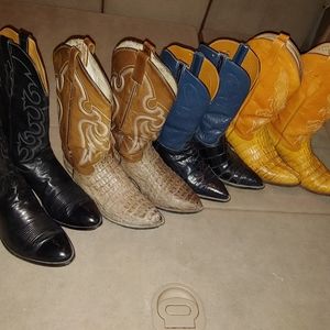 High end Lucchese men's boots